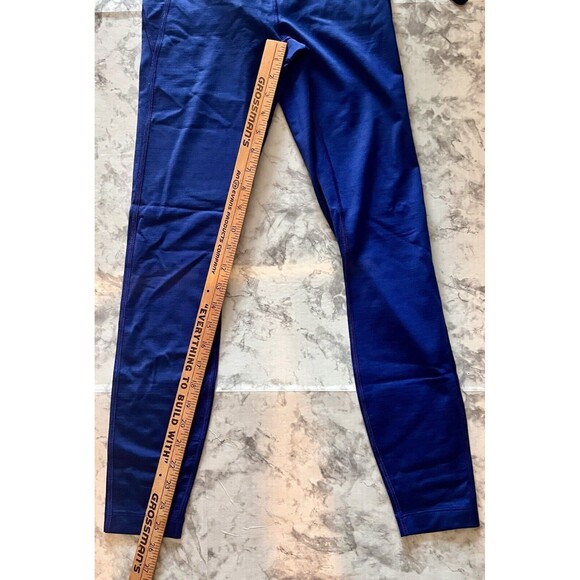 NWT Allbirds Natural Wool Blend Sustainable Legging Womens XS Blue Yoga Workout - Picture 10 of 10